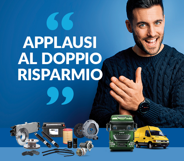 IVECO AMS - visual Campagna Applausi al doppio risparmio